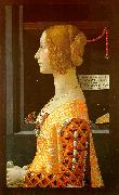 Domenico Ghirlandaio Portrait of Giovanni Tornabuoni oil painting